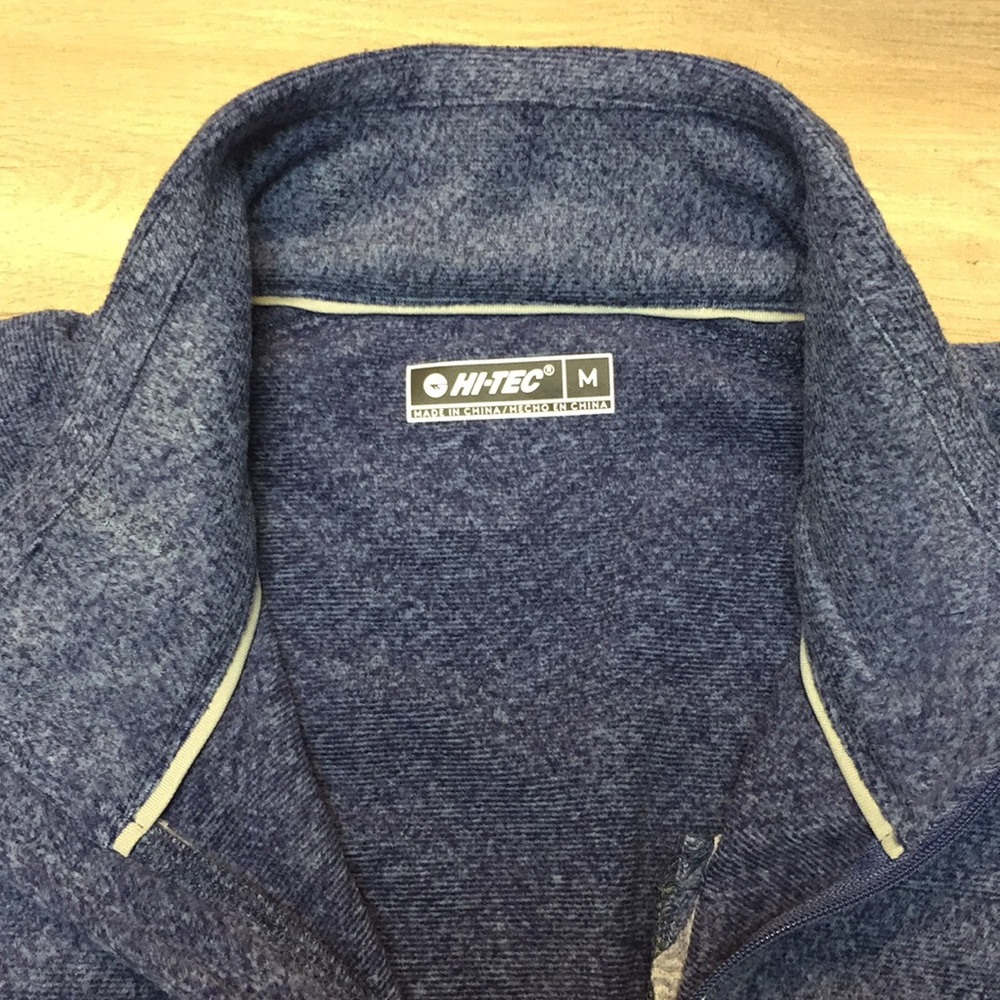 Hi-Tec Men’s Microfleece Half-Zip Jacket NEW M - Picture 2 of 3